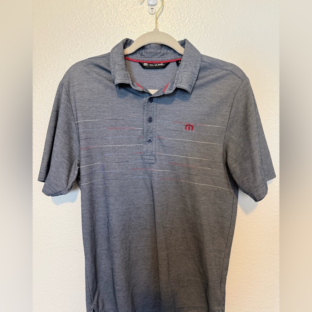 Men’s Travis Mathew gray polo